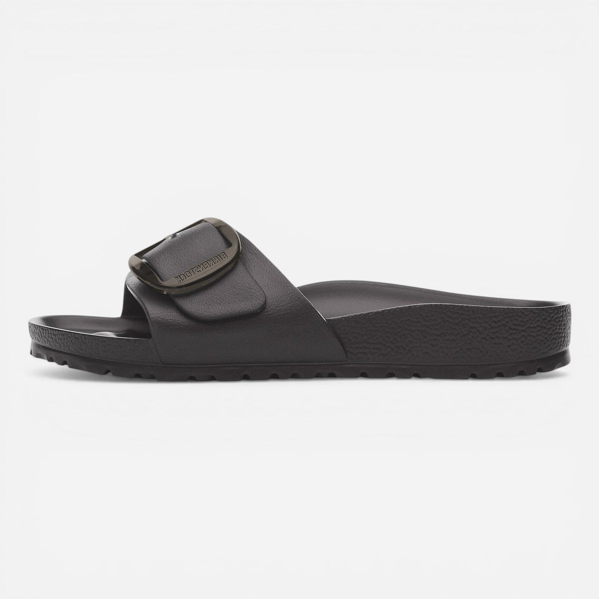 Madrid Eva Big Buckle Black Narrow