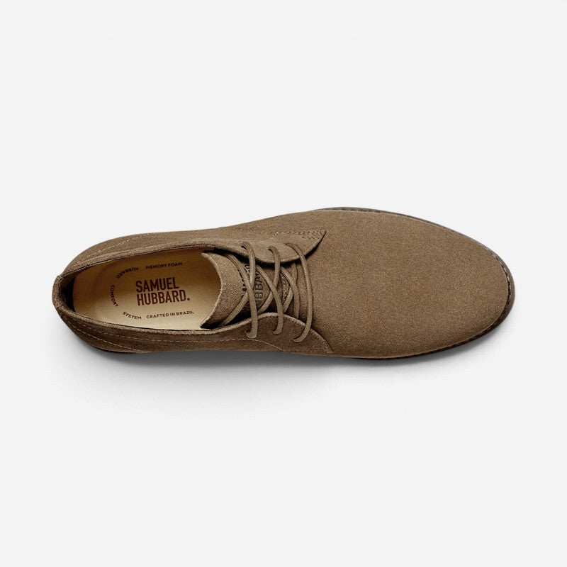 Featherlight Chukka Boot Taupe Oiled Suede