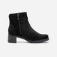 Roselle Black Hydro-Microsuede