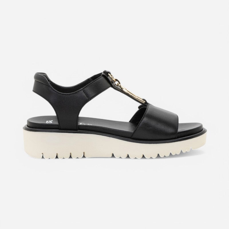 Belize Black Nappa Leather