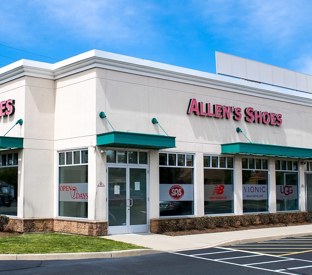 Allen's Shoes - Northfield, NJ storefront